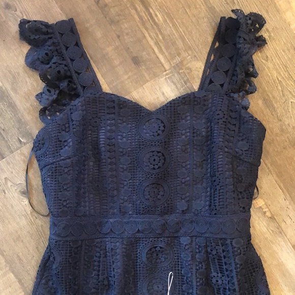 🔥NWT Lady Black Tie dress - Picture 5 of 11